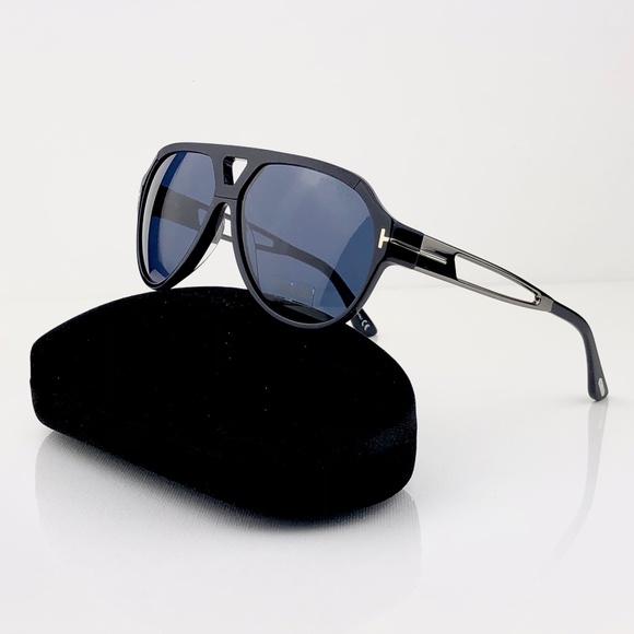 New TOM FORD Paul Black Sunglasses FT0778 90V - Picture 3 of 16